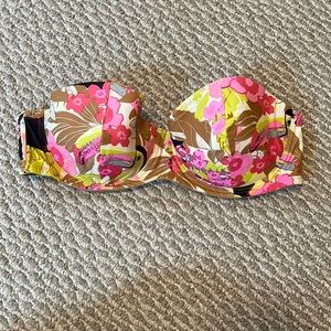Bandeau bathing suit top